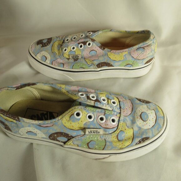 RARE VANS X ODD FUTURE Authentic (OF DONUT) SCUBA BLUE Size 5 Women - Picture 4 of 5